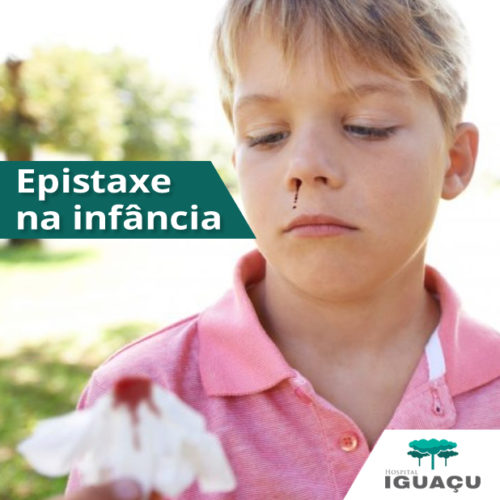 Epistaxe na infância: causas e tratamentos