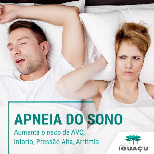 Apneia do Sono: você sabia que a apneia aumenta o risco de AVC, infarto, pressão alta e outras doenças?